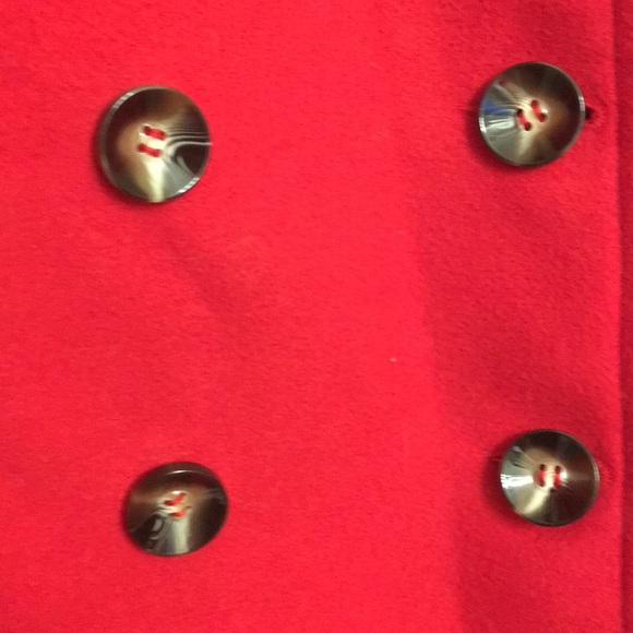 Red long jacket - Picture 2 of 4